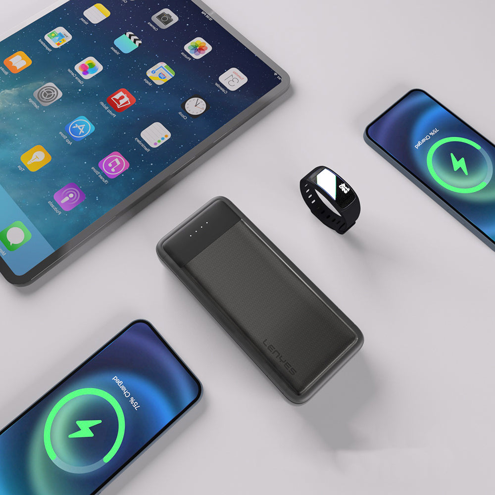 Lenyes PX233P Led Işık Göstergeli Taşınabilir Powerbank 10W 20000mAh