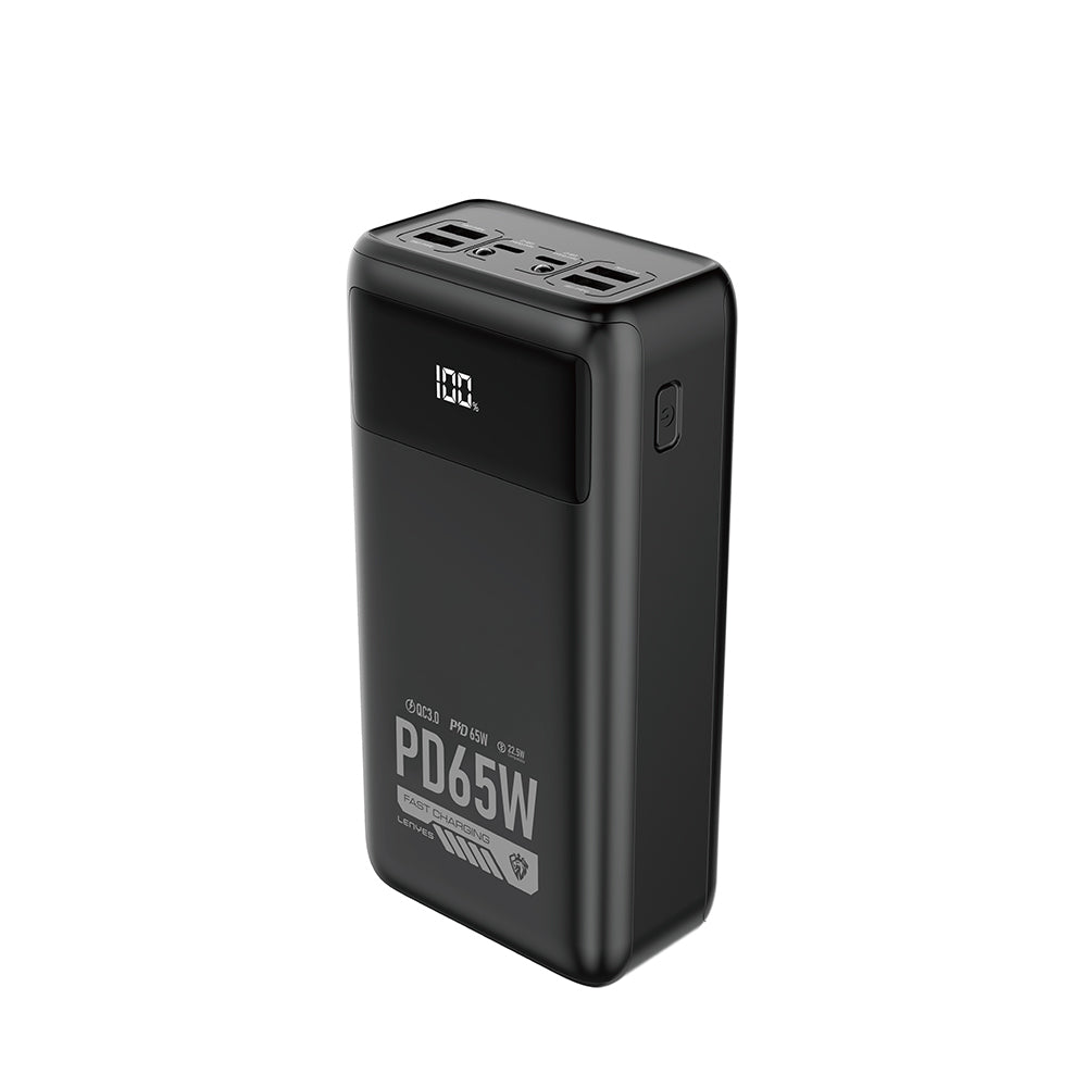 Lenyes PX591D Pro Hızlı Şarj Özellikli Dijital LED Göstergeli Taşınabilir Powerbank 65W 50000mAh