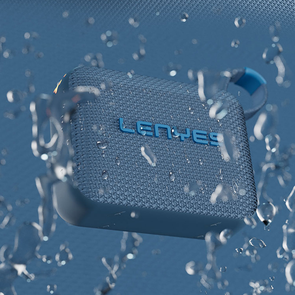 Lenyes S216 Su Geçirmez Özellikli RGB Işıklı Askılı Mini Bluetooth Speaker Hoparlör v5.3