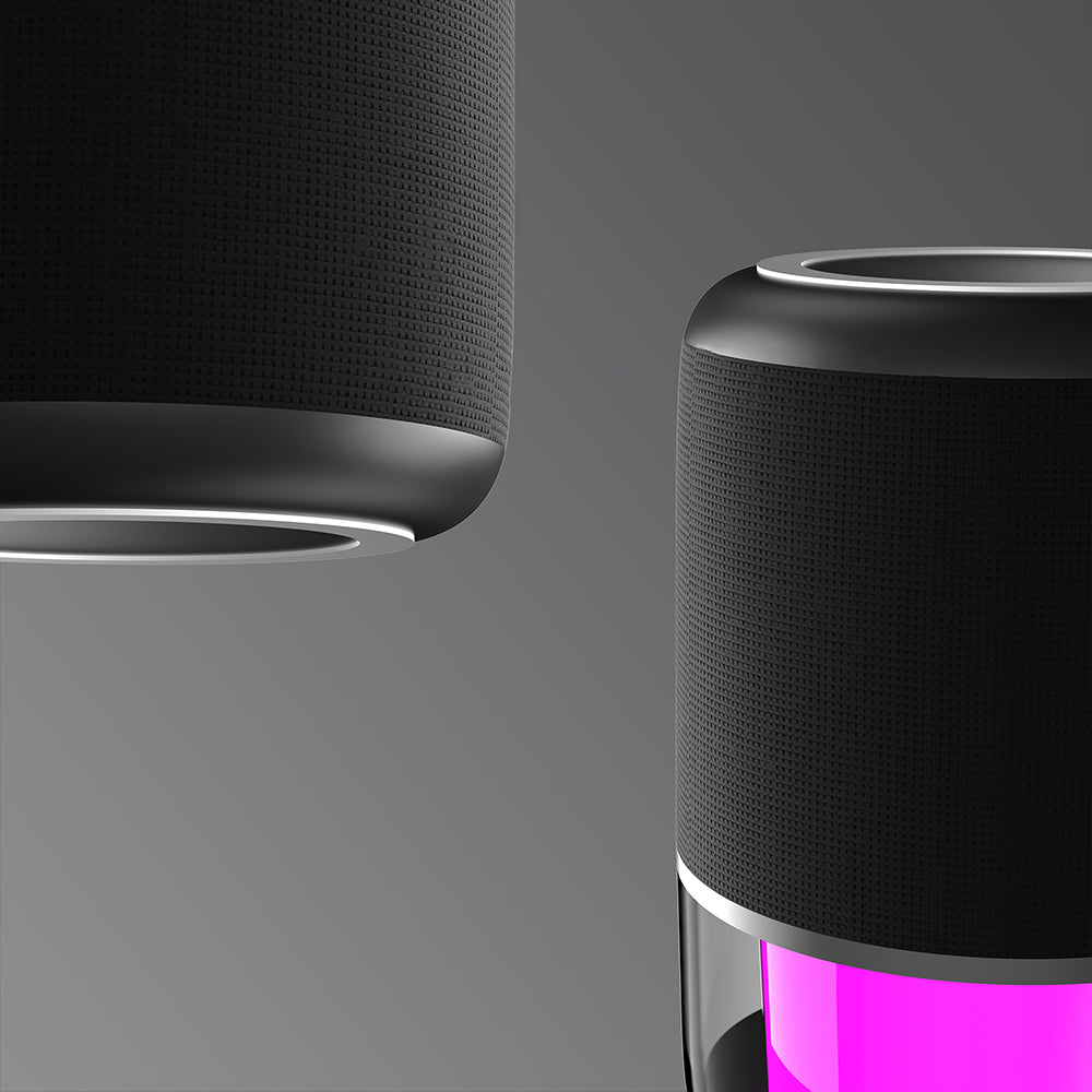 Lenyes S217 RGB Işıklı Karaoke Mikrofonlu Bluetooth Speaker Hoparlör v5.3