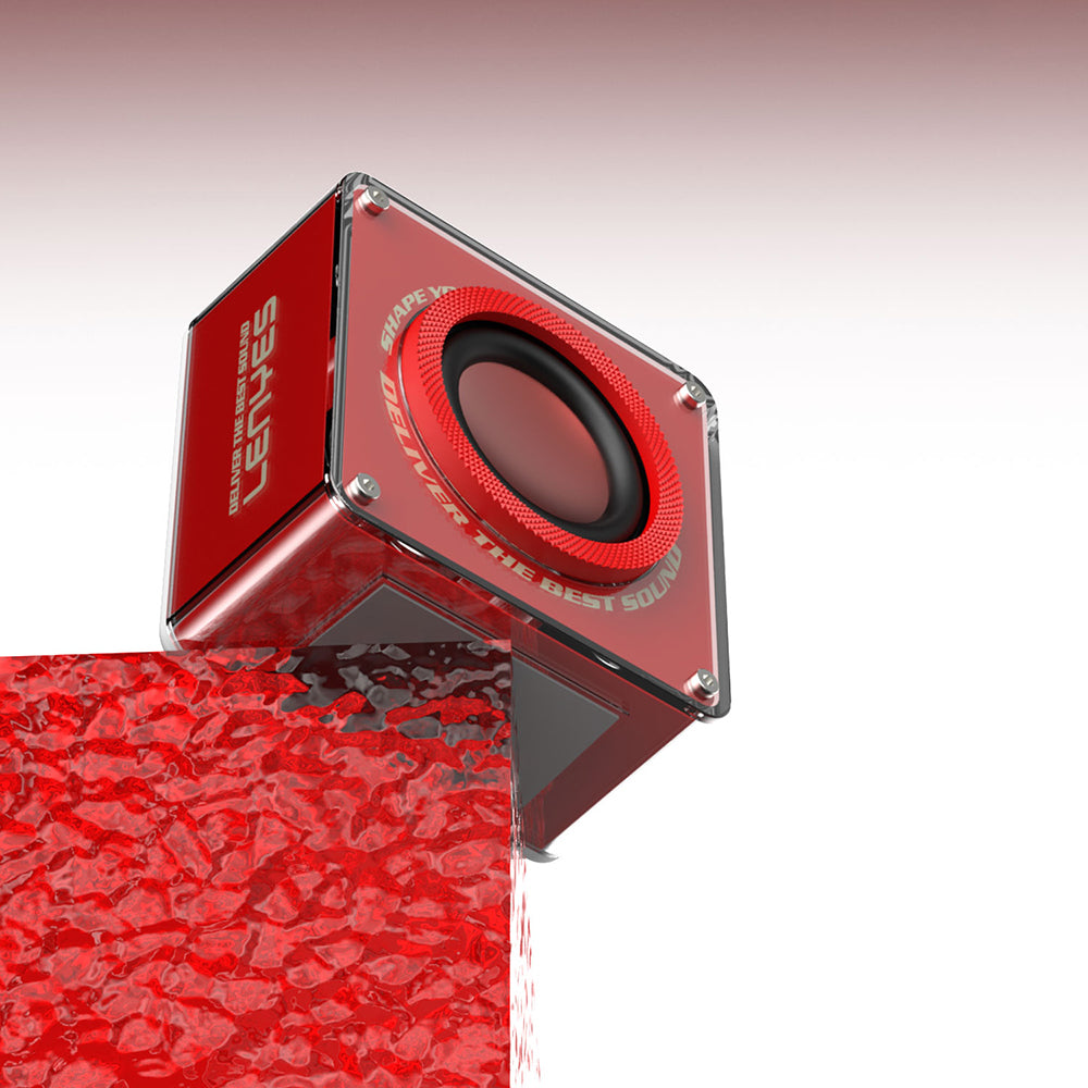 Lenyes S222 Mini TWS Kablosuz Bluetooth Hoparlör v5.3 5W