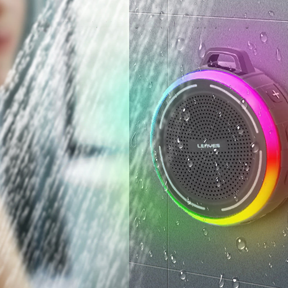 Lenyes S223 RGB Işıklı Askı Aparatlı Mini Bluetooth Speaker Hoparlör v5.3