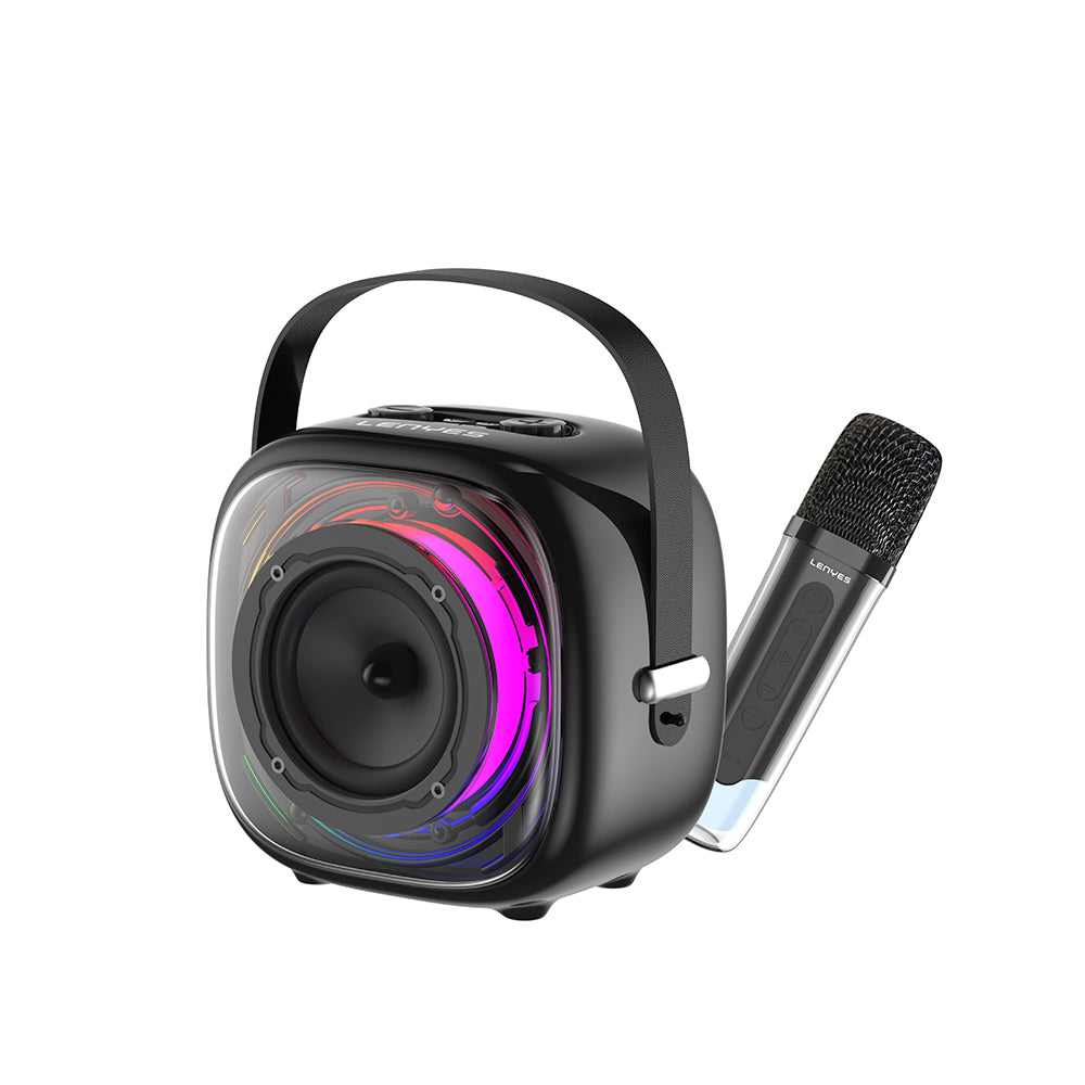 Lenyes S226 RGB Işıklı Askılı Mikrofonlu Bluetooth Speaker Hoparlör v5.3