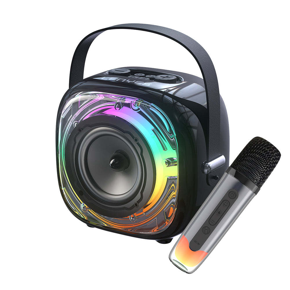 Lenyes S226 RGB Işıklı Askılı Mikrofonlu Bluetooth Speaker Hoparlör v5.3
