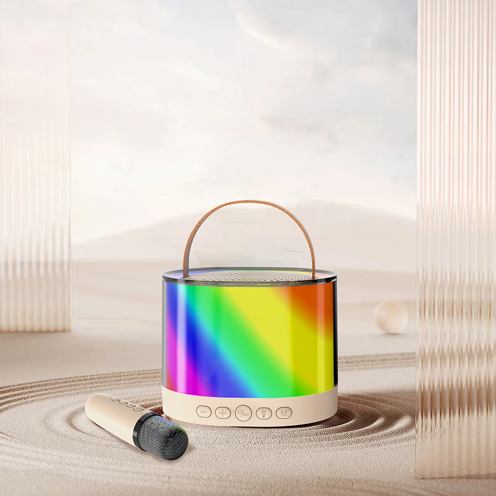 Lenyes S229 RGB Işıklı Askılı Mikrofonlu Bluetooth Speaker Hoparlör v5.3