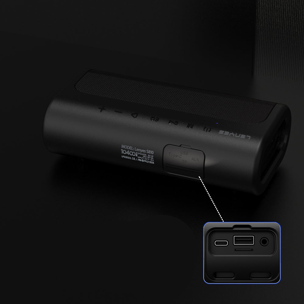 Lenyes S810 TWS Bluetooth Speaker Hoparlör v5.0