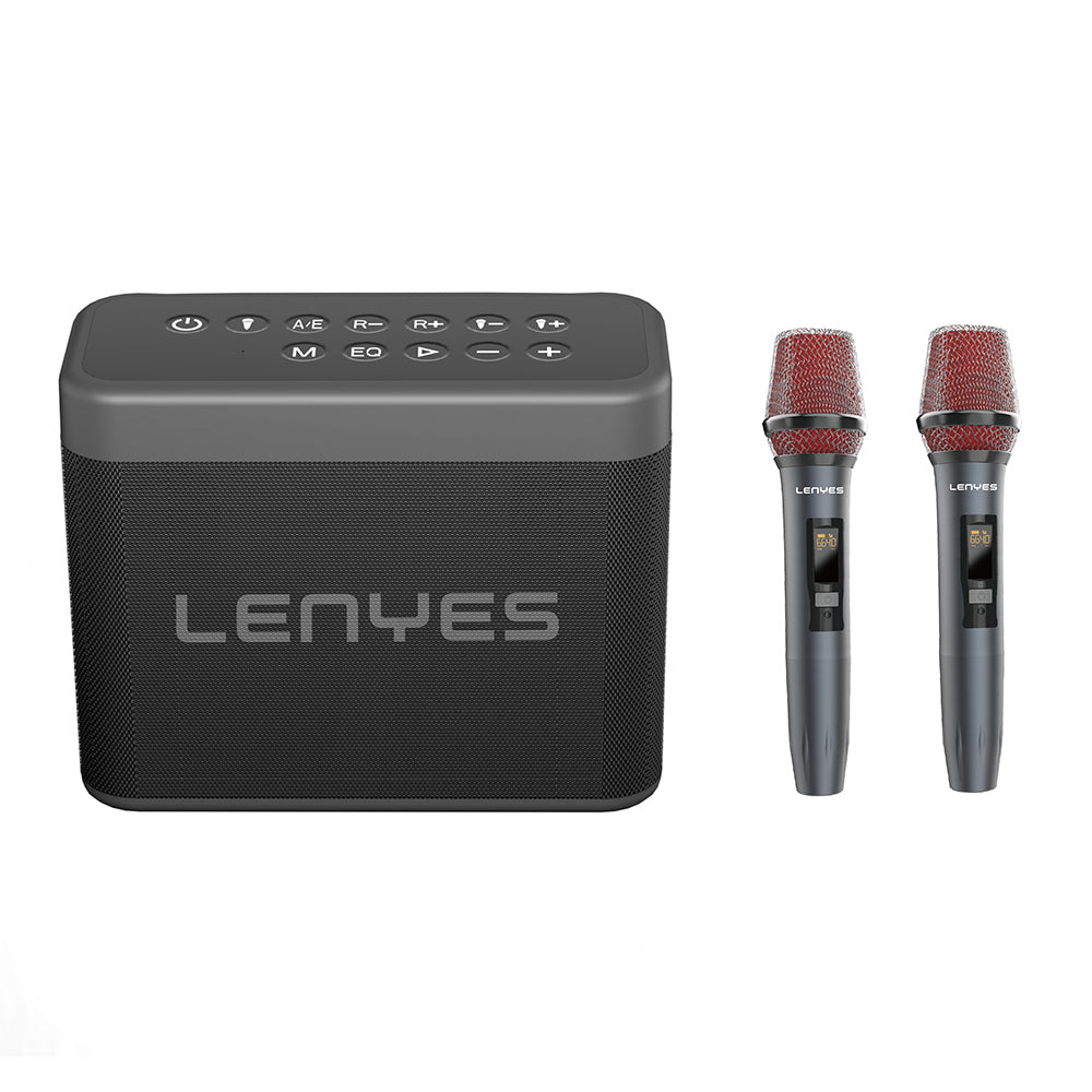 Lenyes S832 TWS Bluetooth Speaker Hoparlör ve Karaoke Bluetooth Mikrofon v5.0
