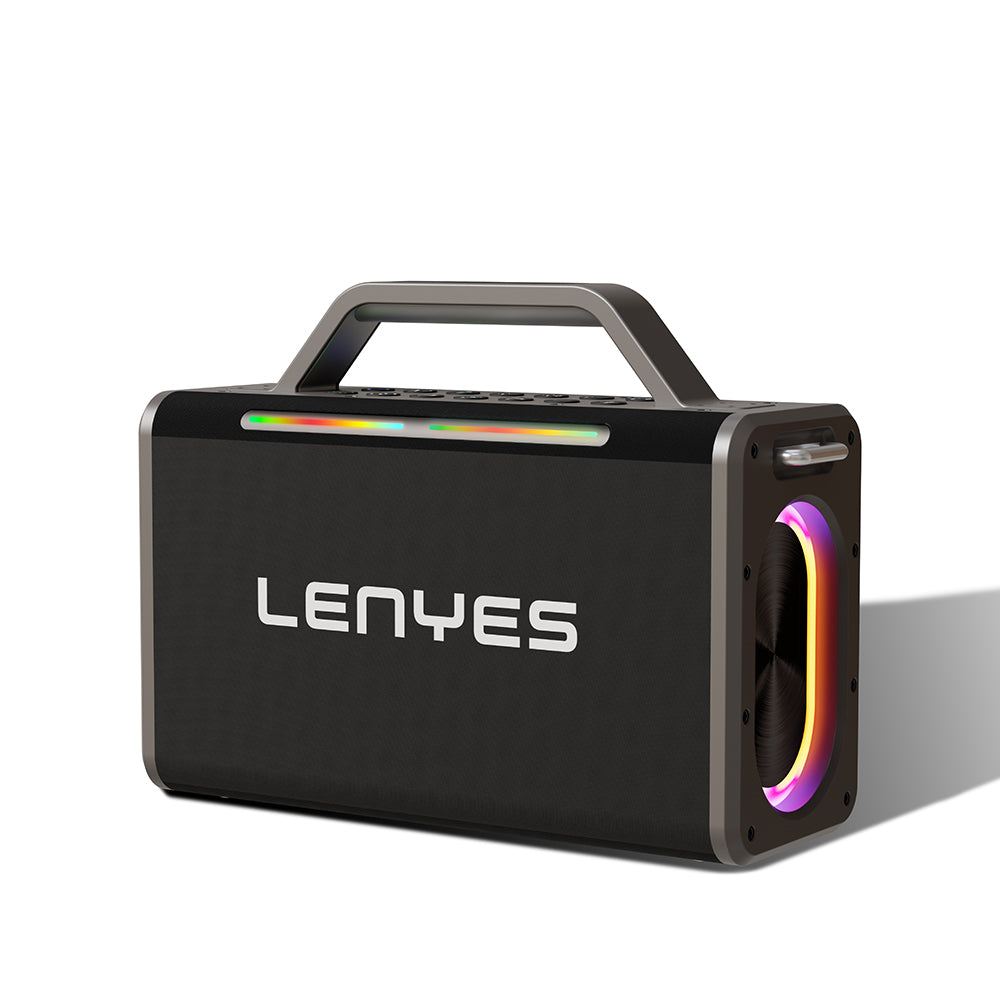Lenyes S835 RGB Led Işıklı Bluetooth Speaker Hoparlör v5.0