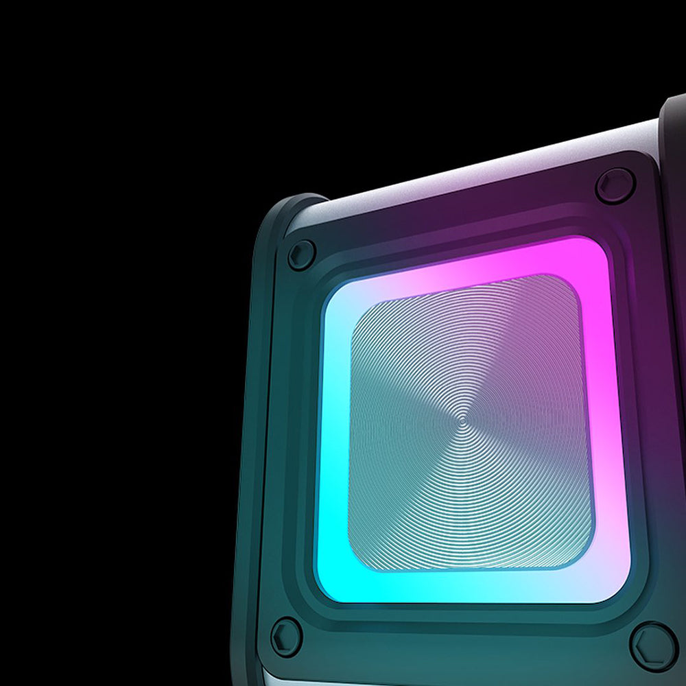 Lenyes S856 RGB Işıklı Mikrofonlu Bluetooth Speaker Hoparlör v5.0