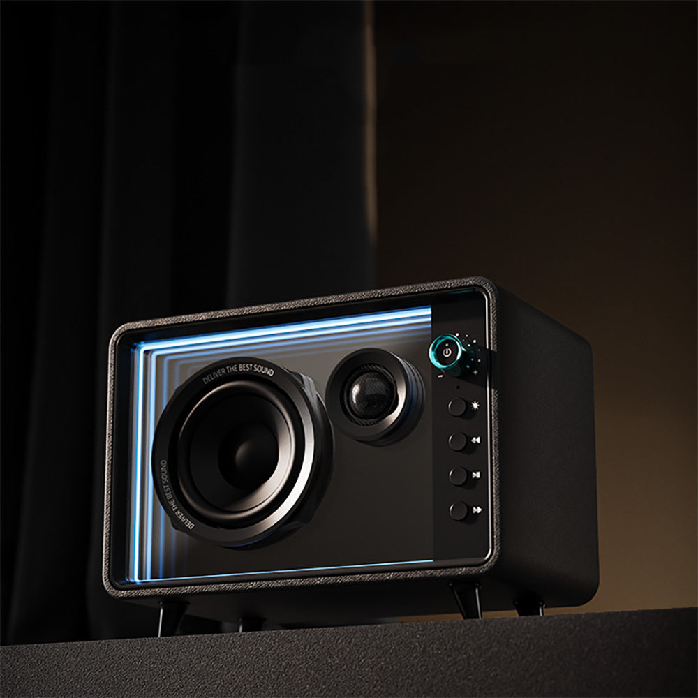 Lenyes S862 Su Geçirmez Mikrofonlu Çoklu Giriş Karaoke Bluetooth Hoparlör v5.3 120W