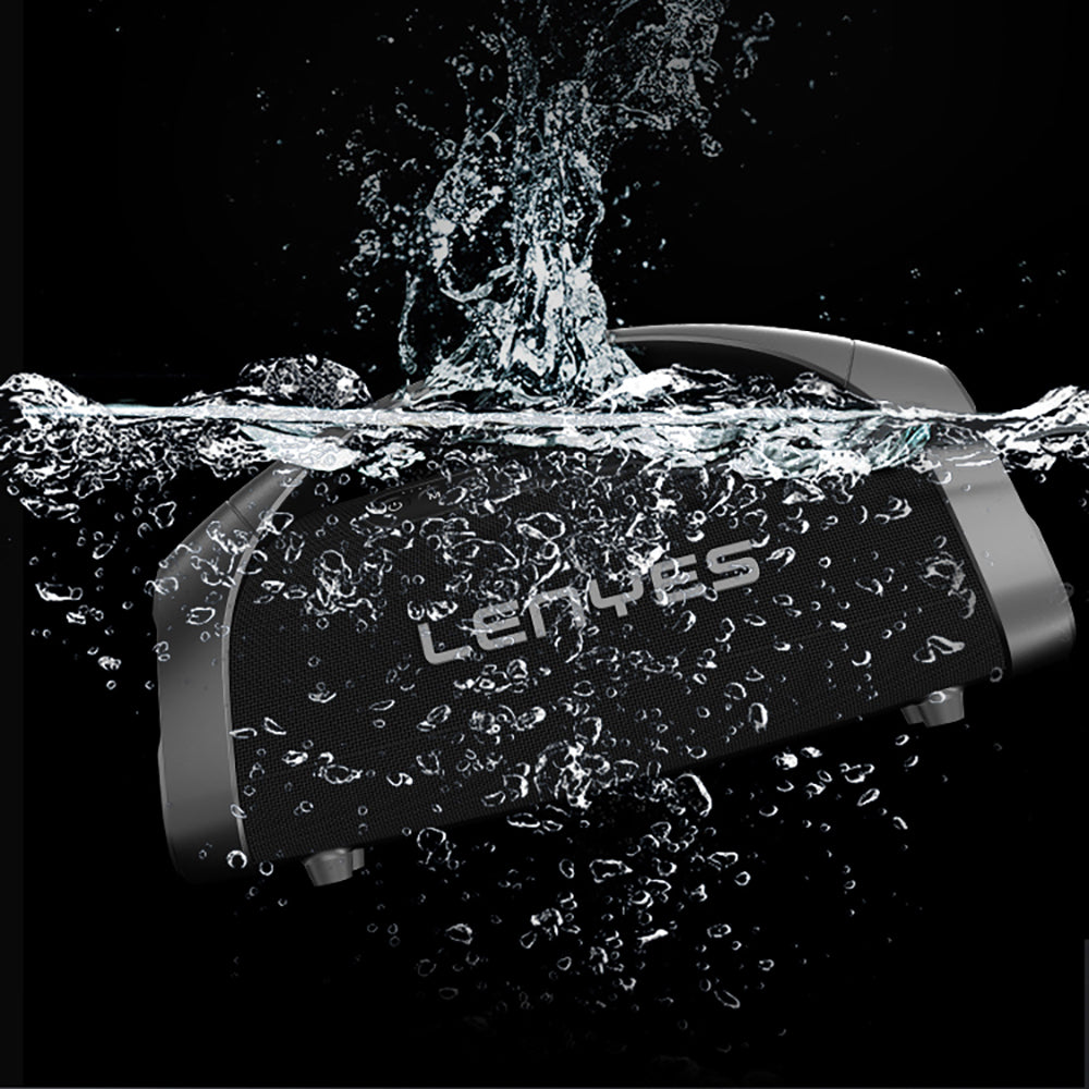 Lenyes S873 RGB Işıklı Taşınabilir Kumandalı&Mikrofonlu TWS Bluetooth Speaker Hoparlör v5.3