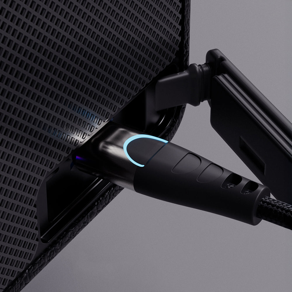 Lenyes S875 Elegance Serisi RGB Işıklı Taşınabilir Su Geçirmez TWS Bluetooth Hoparlör v5.3 40W