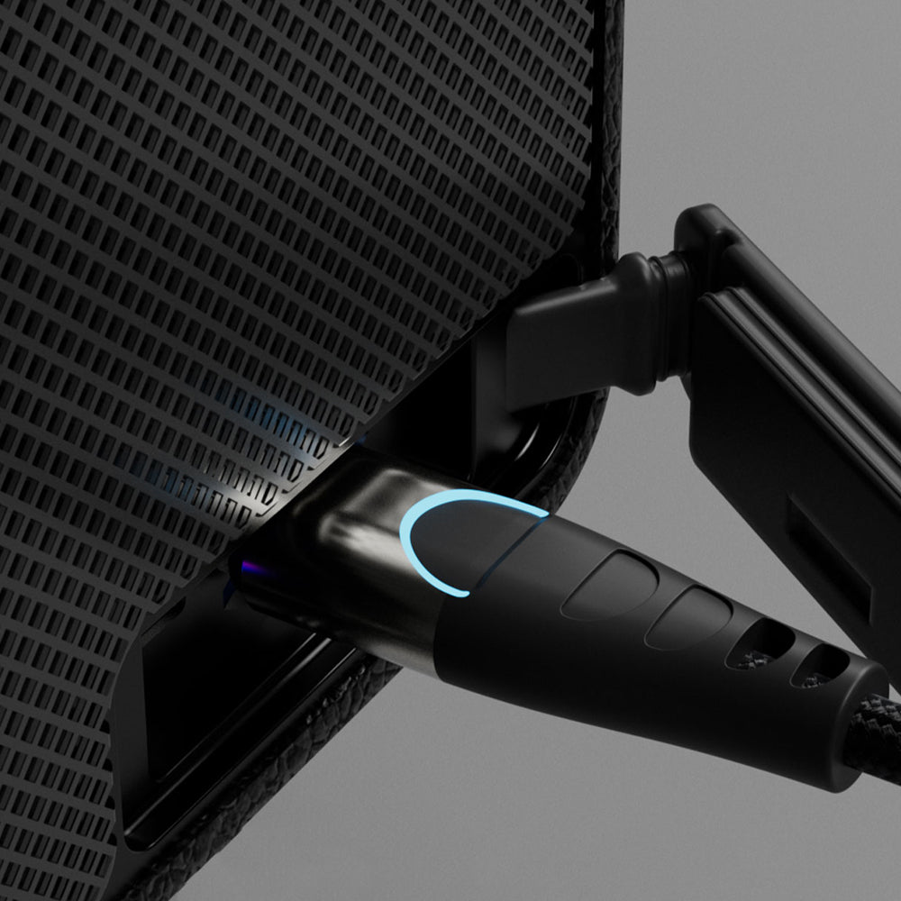 Lenyes S876 Supreme Serisi RGB Işıklı Taşınabilir Su Geçirmez TWS Bluetooth Hoparlör v5.3 45W