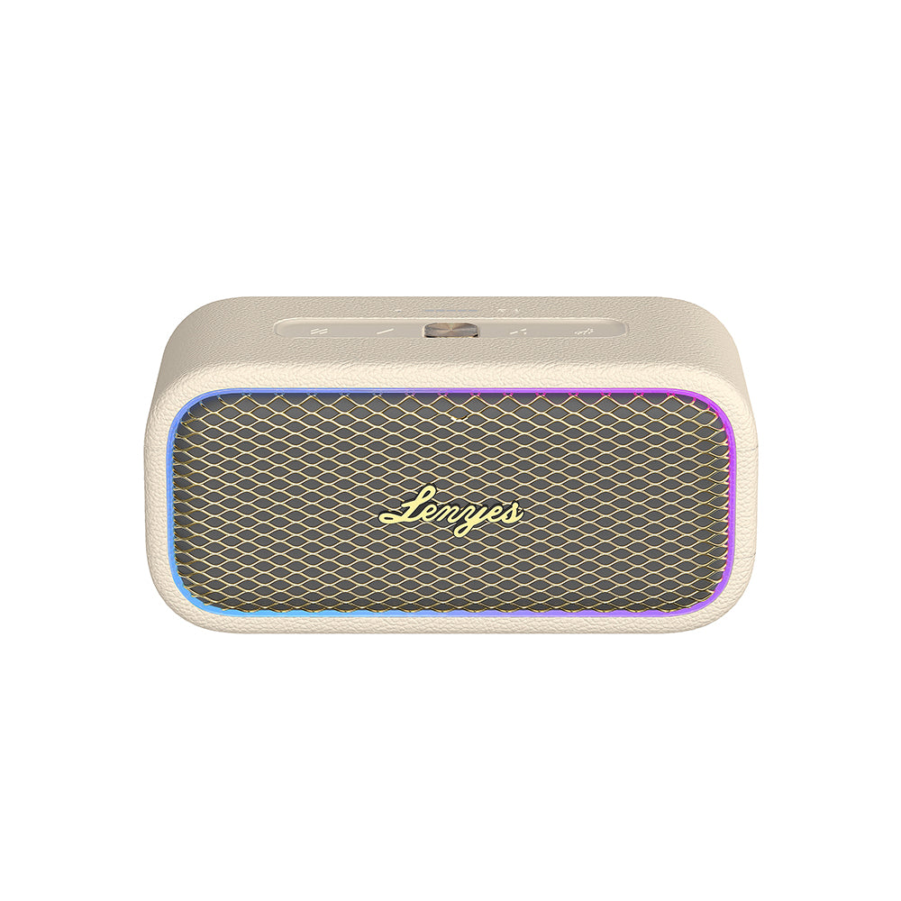 Lenyes S891 RGB Işıklı Taşınabilir Su Geçirmez OTG-TWS Bluetooth Hoparlör v5.3 80W