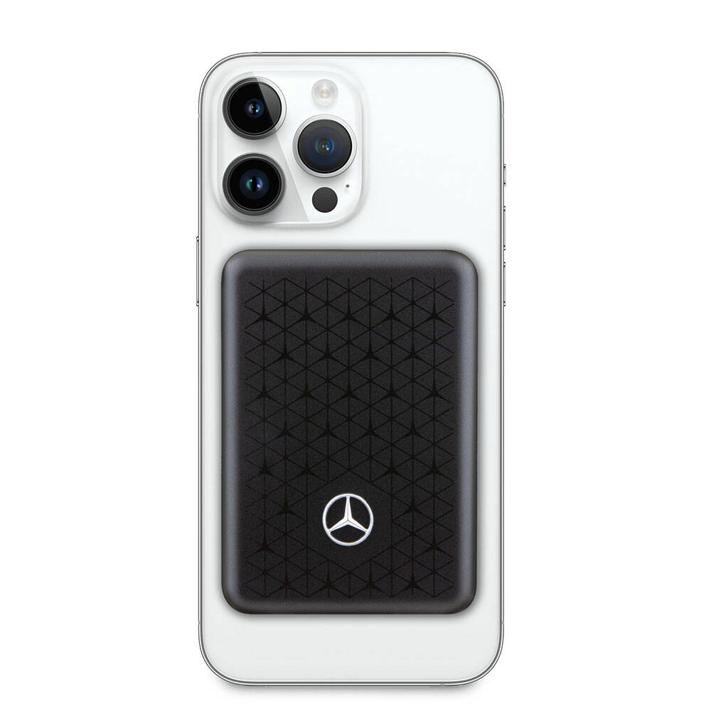 Mercedes Benz Led Işıklı Göstergeli M-safe Magnetik Orijinal Lisanslı Powerbank 5000 Mah
