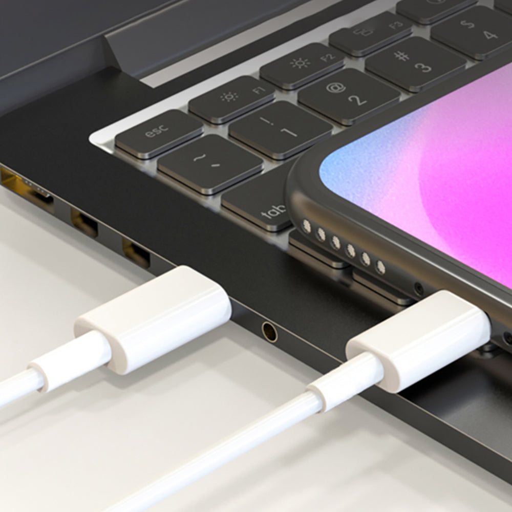 Micflip A01 2’li Type-C to Type-C PD & Type-C to Lightning MFI Sertifikalı Data ve Şarj Kablosu 1.2M