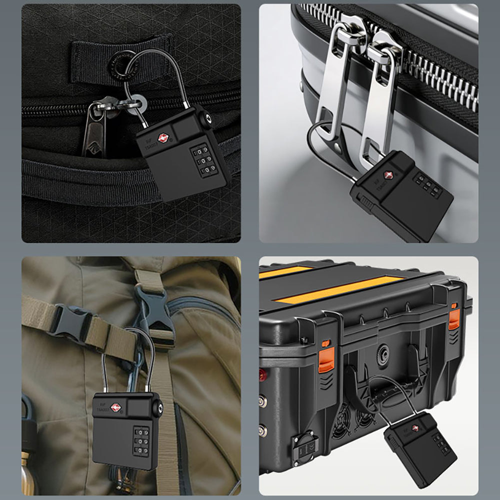 Micflip P25 TSA Kilit ve Find My Takip Özellikli Valiz Seyehat Kiliti