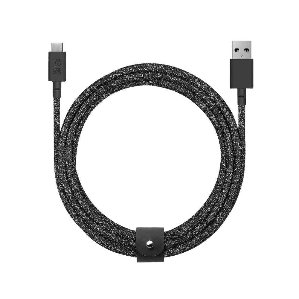 Native Union Belt Serisi USB-A to Type-C Şarj Kablosu 3M