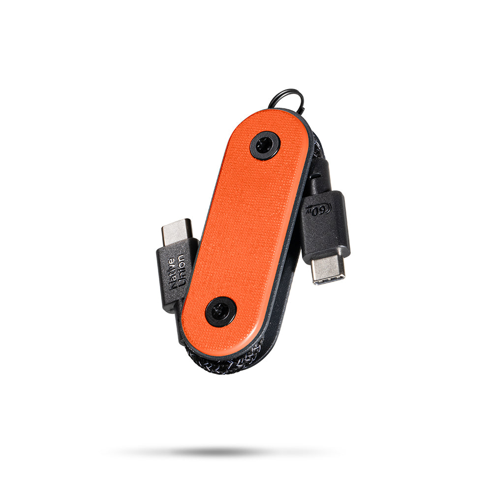Native Union Pocket Cable Type-C to Type-C Hızlı Şarj Özellikli Anahtarlık Data ve Şarj Kablosu 60W