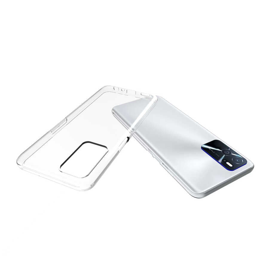 Oppo A55 4G Kılıf Zore Süper Silikon Kılıf