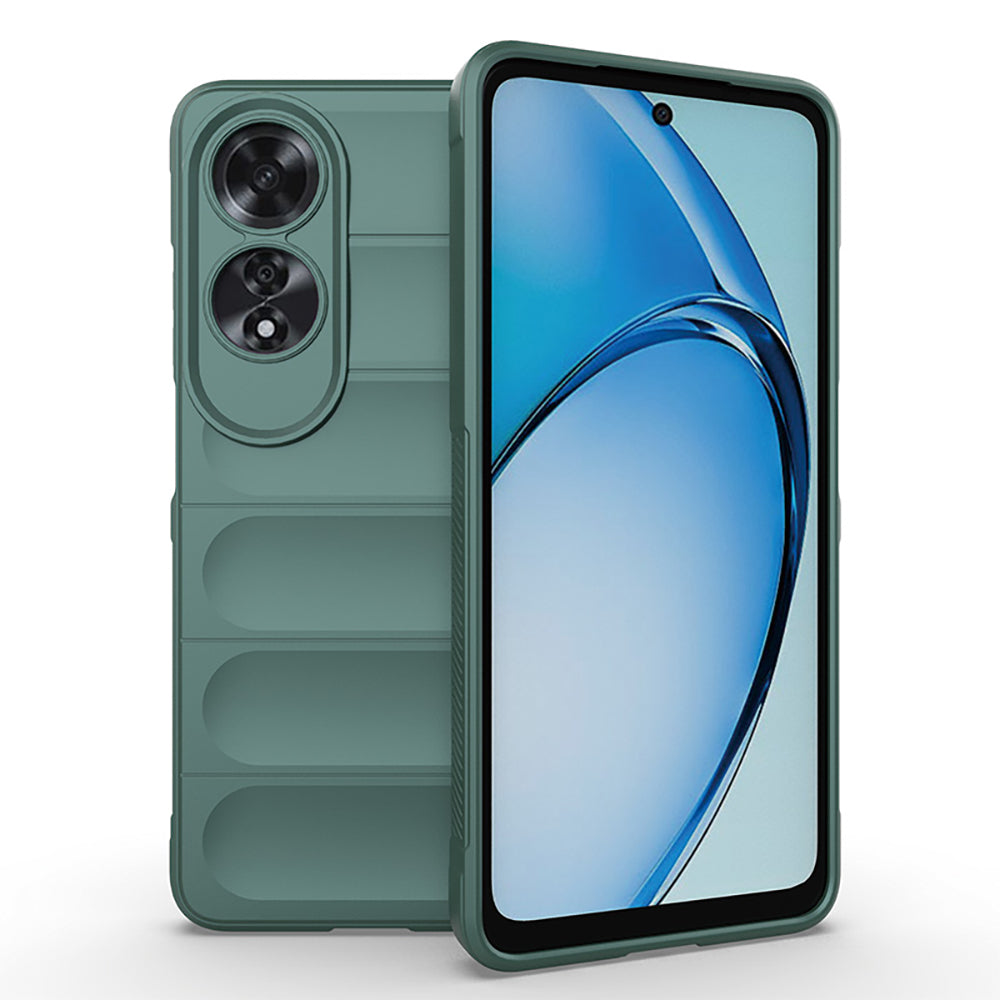 Oppo A60 Kılıf Esnek TPU Oyuklu Arka Yüzey Tasarımlı Zore Etnik Silikon Kılıf