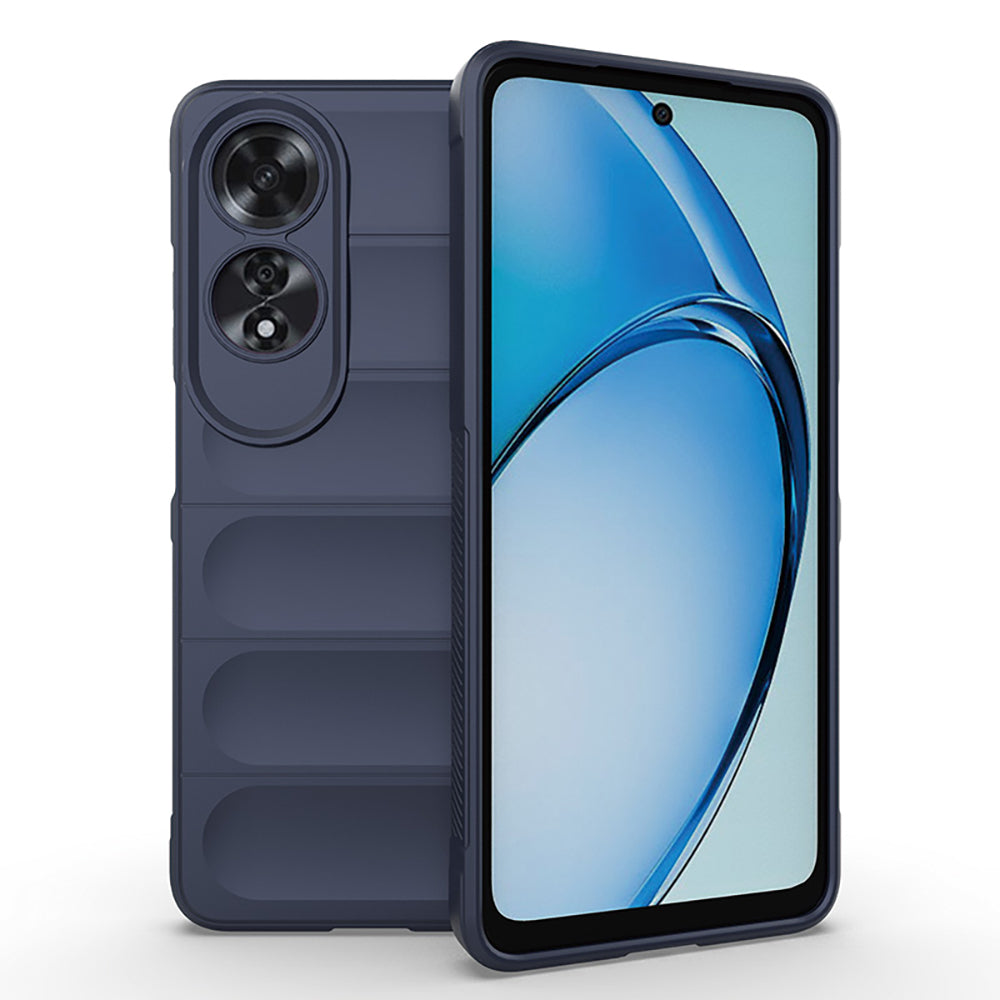 Oppo A60 Kılıf Esnek TPU Oyuklu Arka Yüzey Tasarımlı Zore Etnik Silikon Kılıf
