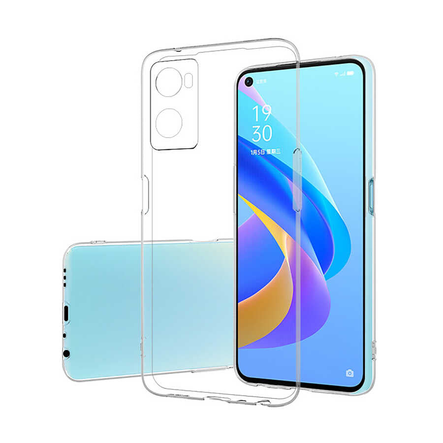 Oppo A76 Kılıf Zore Süper Silikon Kılıf