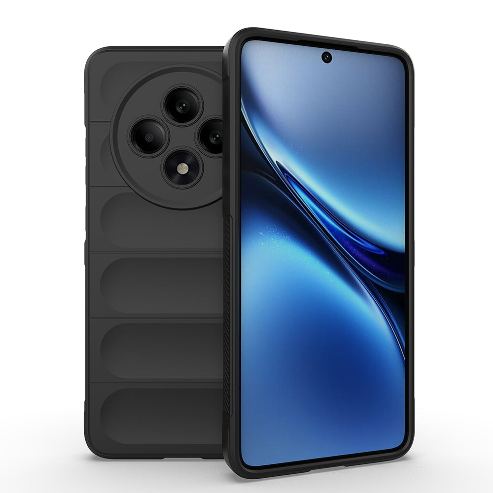 Oppo Reno 11FS Kılıf Esnek TPU Oyuklu Arka Yüzey Tasarımlı Zore Etnik Silikon Kılıf