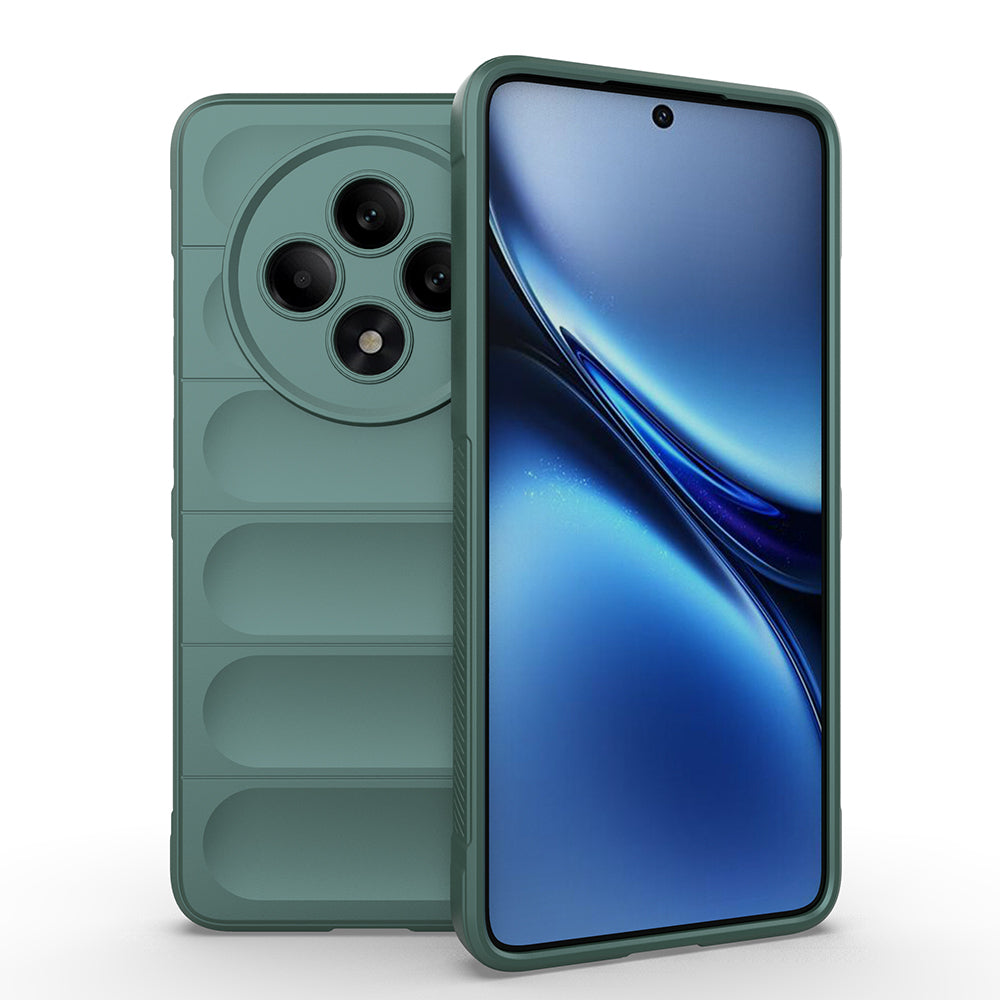 Oppo Reno 11FS Kılıf Esnek TPU Oyuklu Arka Yüzey Tasarımlı Zore Etnik Silikon Kılıf