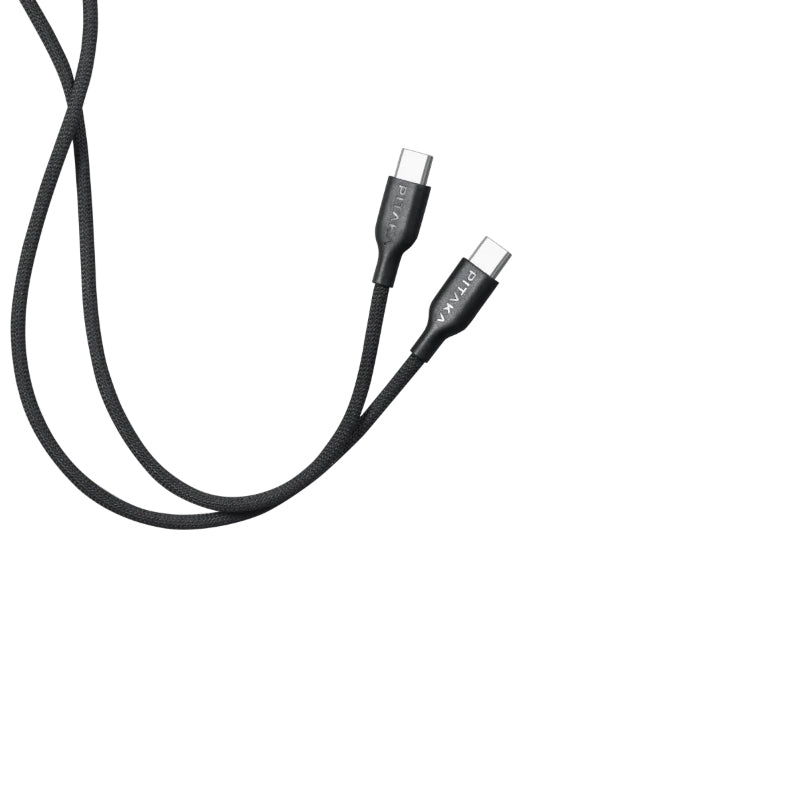 Pitaka Flex Braided Örgülü Tasarımlı Type-C to Type-C PD Data ve Şarj Kablosu 60W 1.2M
