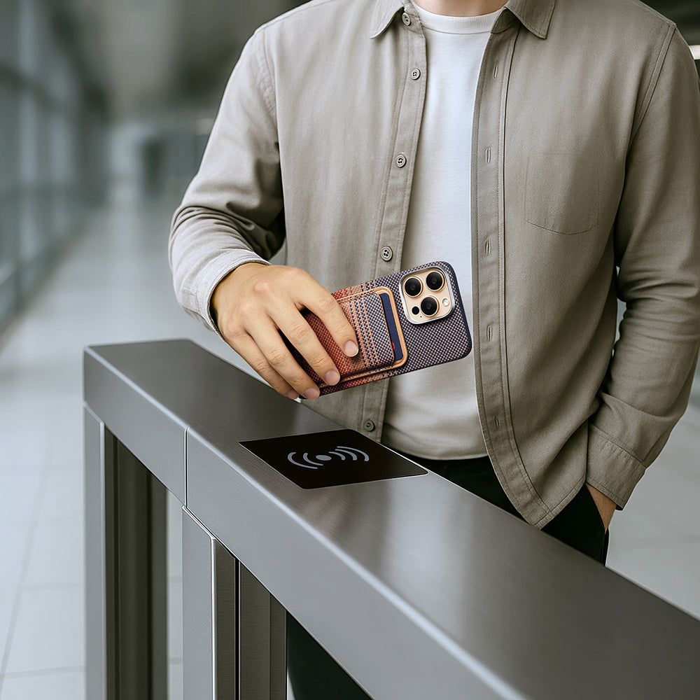 Pitaka Magnetic Woven Serisi Aramid Fiber Magnetik Kartlık