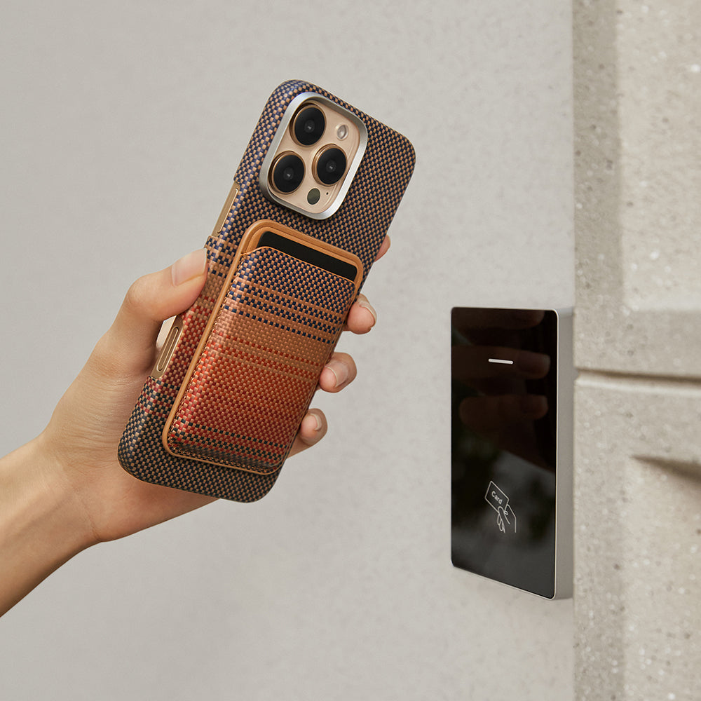 Pitaka Magnetic Woven Serisi Aramid Fiber Magnetik Kartlık