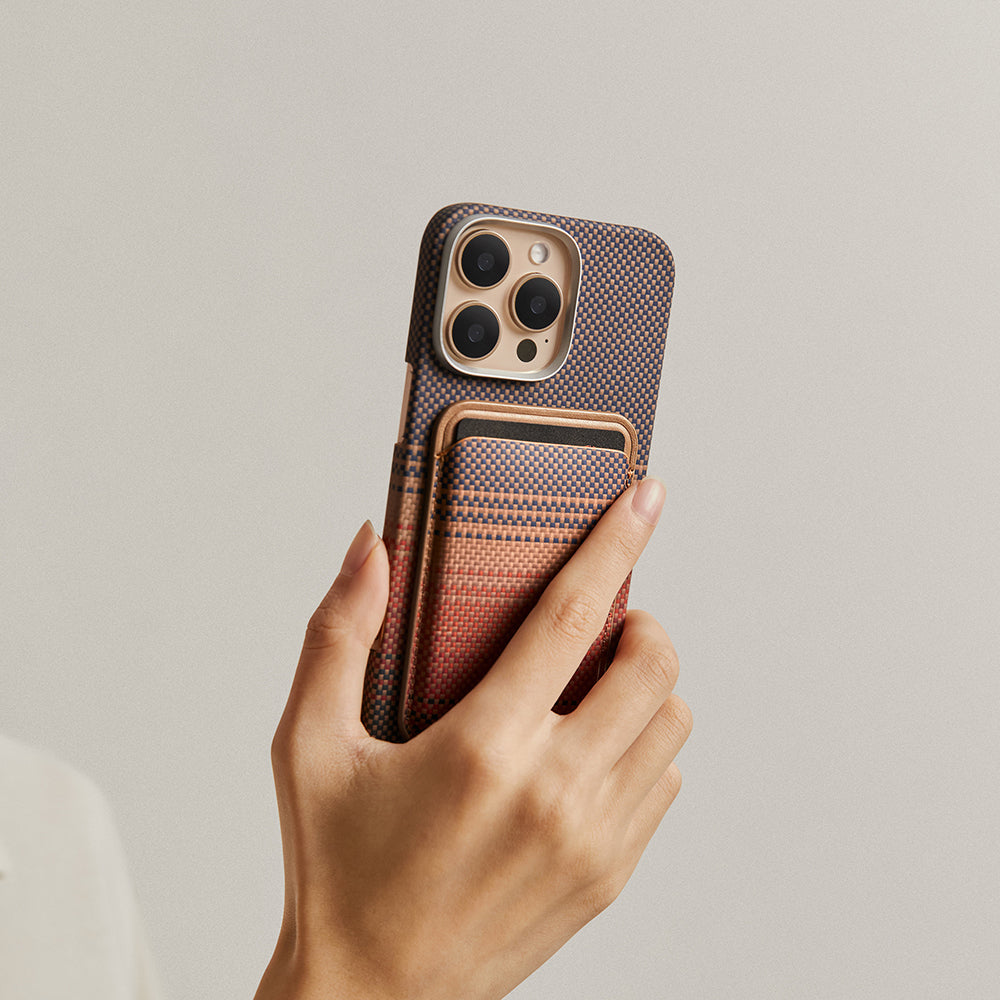 Pitaka Magnetic Woven Serisi Aramid Fiber Magnetik Kartlık