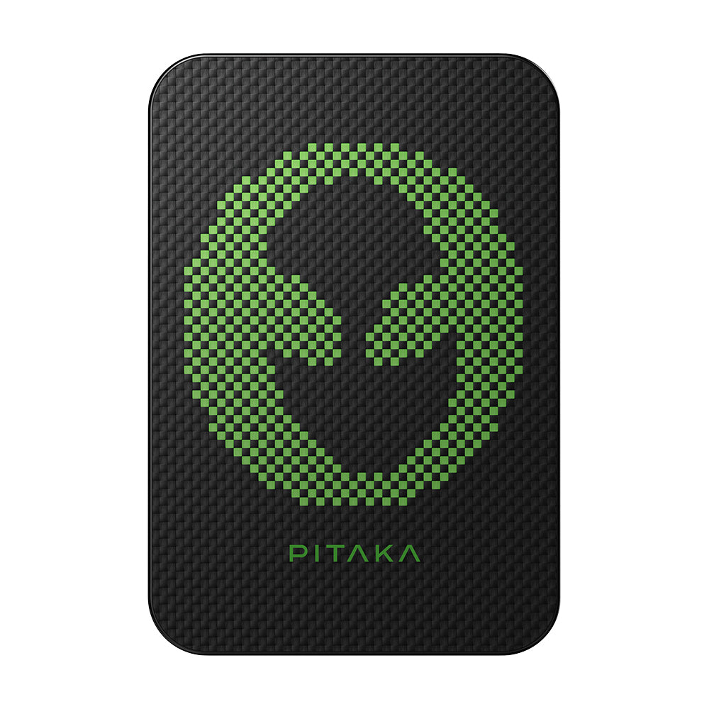 Pitaka Tactile Woven Qi2 Şarj Teknolojili Aramid Fiber M-Safe Powerbank 15W 5000mAh