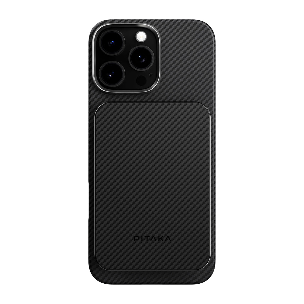 Pitaka Tactile Woven Qi2 Şarj Teknolojili Aramid Fiber M-Safe Powerbank 15W 5000mAh