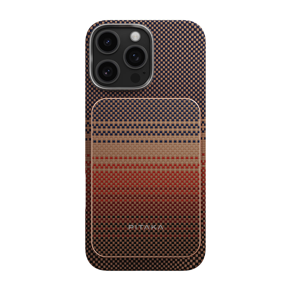 Pitaka Tactile Woven Qi2 Şarj Teknolojili Aramid Fiber M-Safe Powerbank 15W 5000mAh