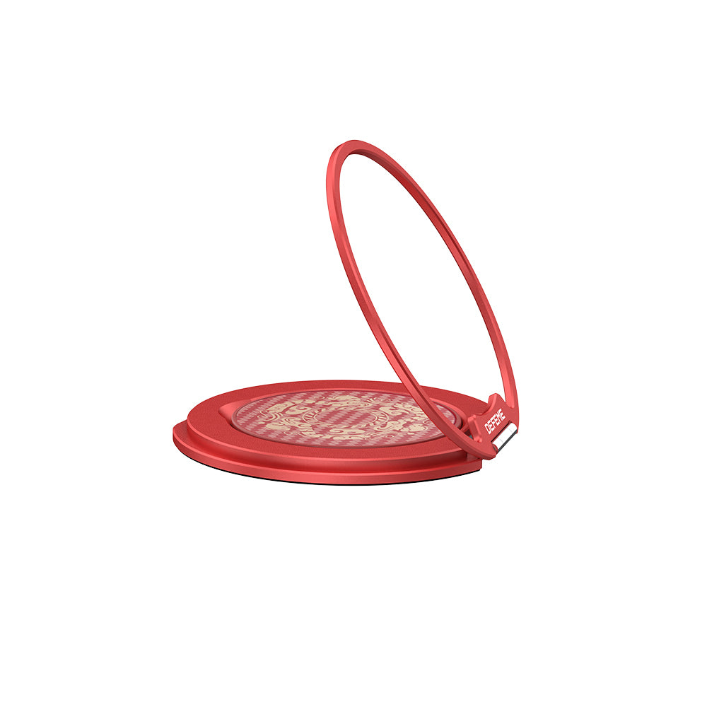 Raptic Defeme FreeFlow 360 Derece Dönebilen Karbon Fiber Tasarımlı Parmak Ring Stand