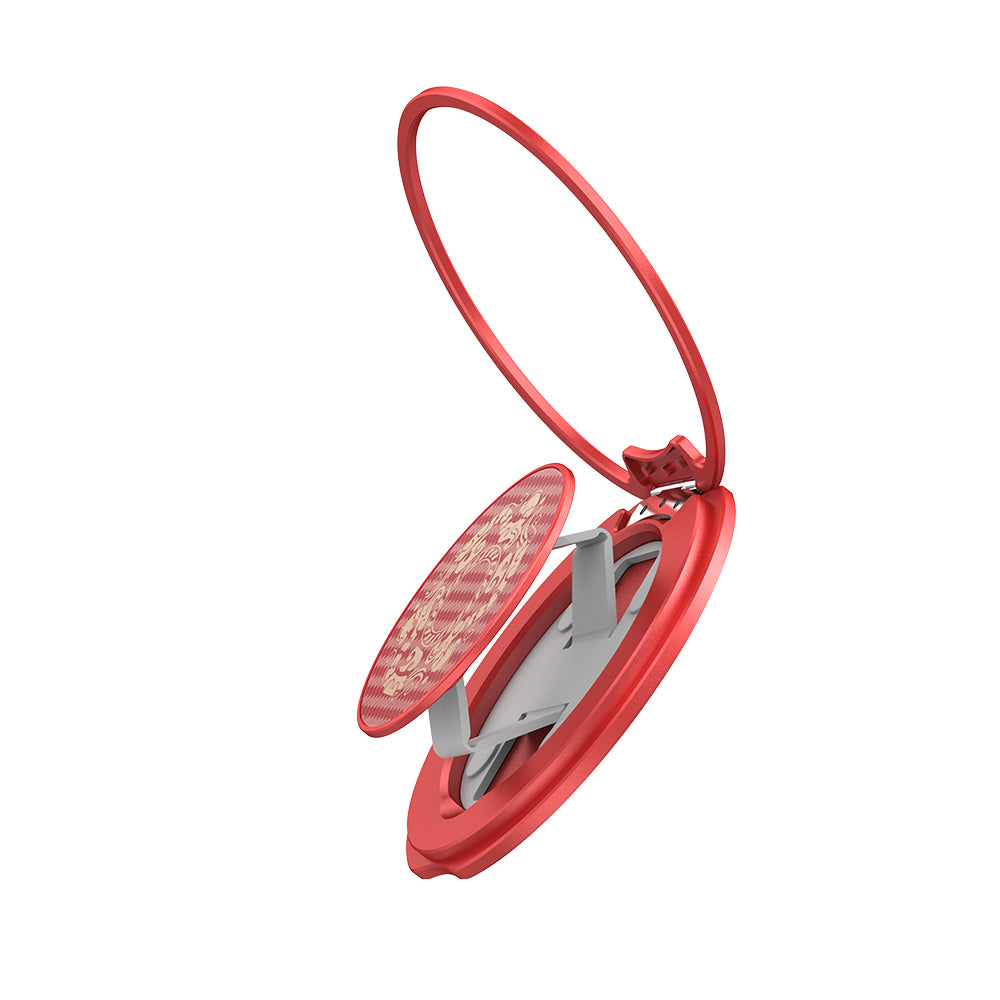 Raptic Defeme FreeFlow 360 Derece Dönebilen Karbon Fiber Tasarımlı Parmak Ring Stand