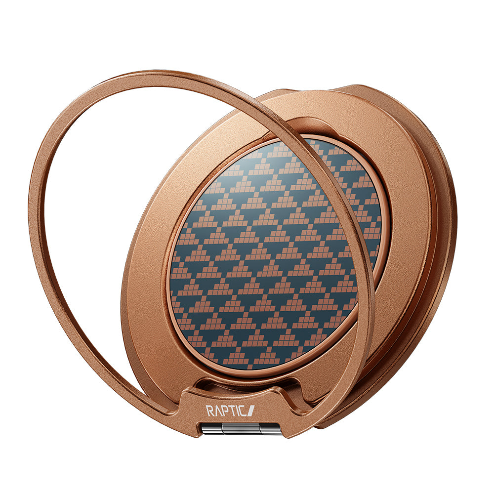 Raptic FreeFlow Destiny Serisi 360 Derece Dönebilen Magnetik Ring Stand Telefon Tutucu