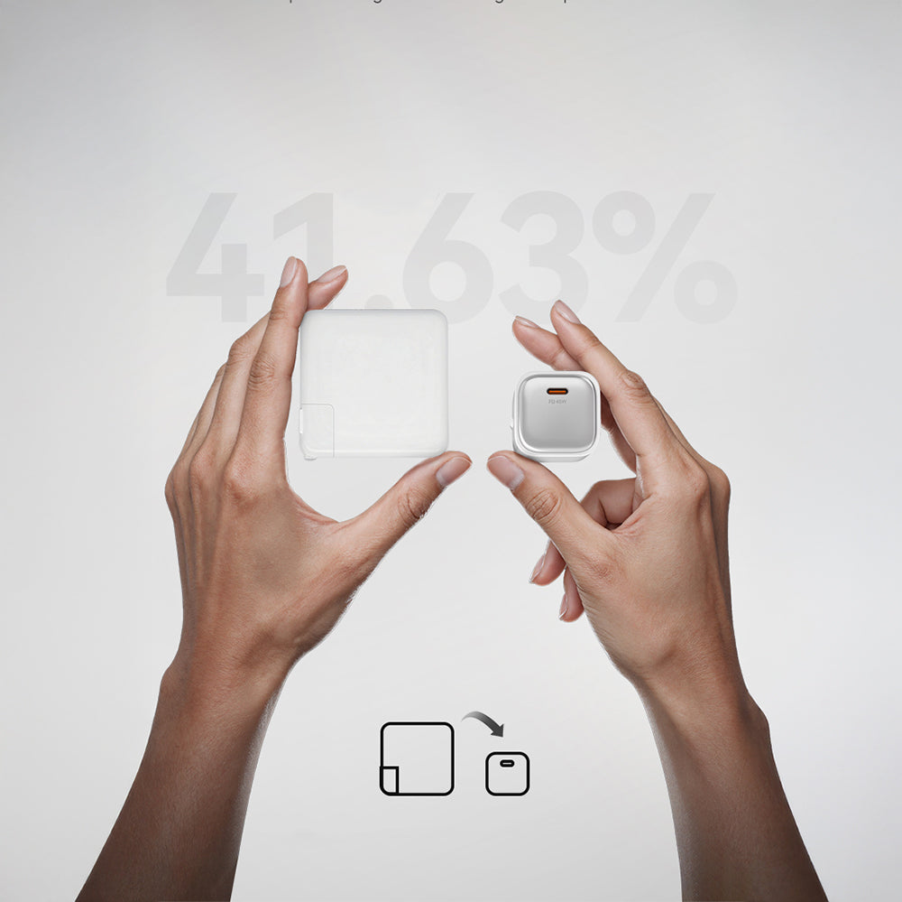 Recci RC132E Type-C PD GaN Teknolojili Mini Hızlı Şarj Seti 45W 1M