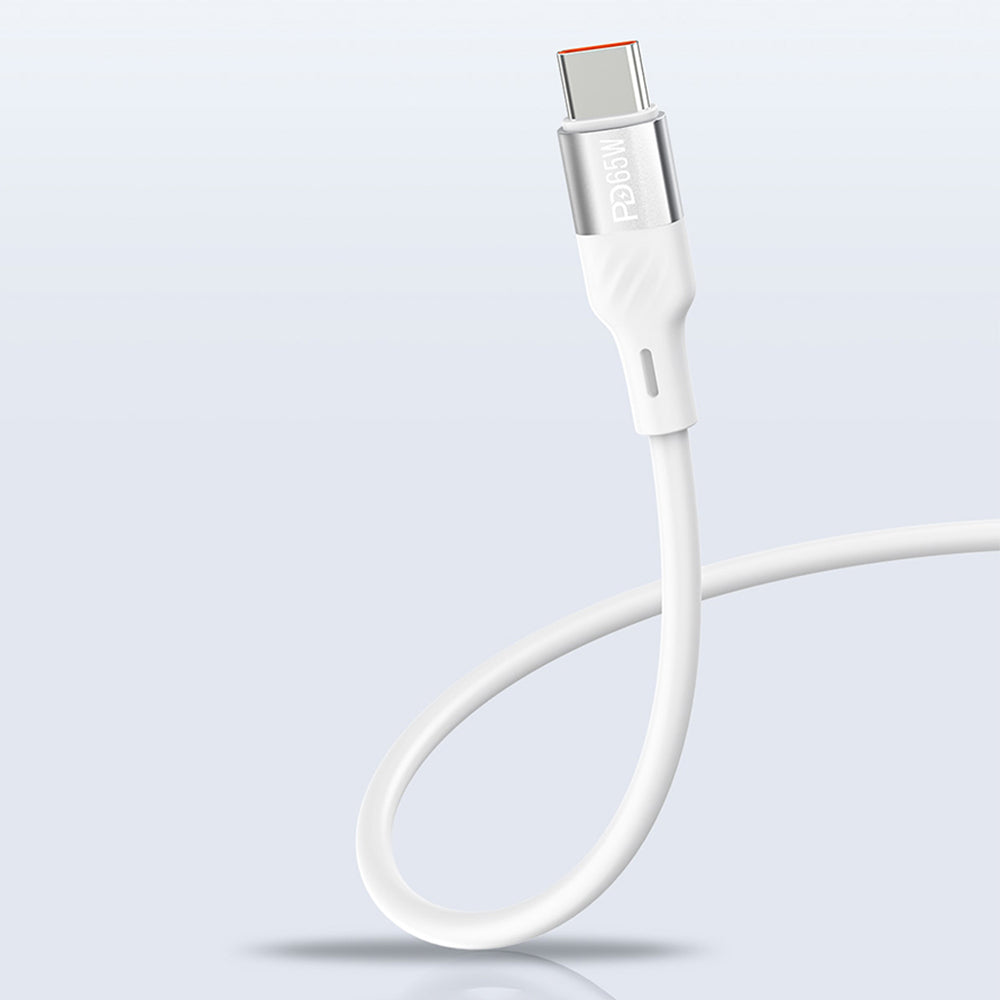 Recci RC83ECC GaN Teknolojili Hızlı Şarj Başlığı USB-A to Type-C PD 35W Kablolu Şarj Seti