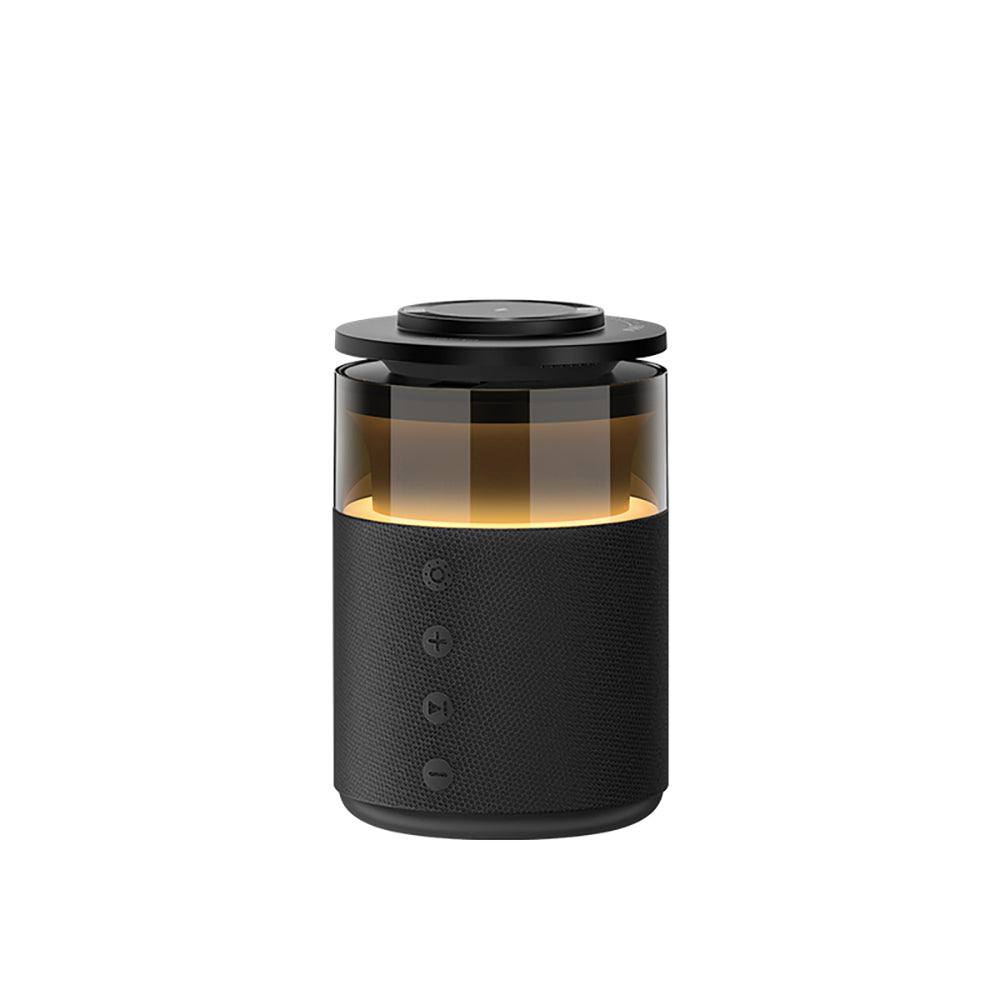 Recci RCW-51 Kablosuz Şarj Standı Ambiyans Işıklı Bluetooth Speaker Hoparlör Özellikli