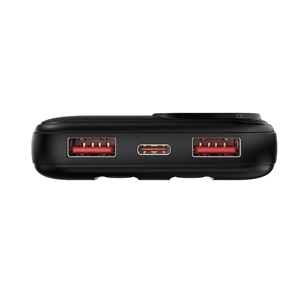 Recci RPB-P68 PD 20W Dijital LED Göstergeli Hızlı Şarj Özellikli Type-C ve Lightning Kablolu Powerbank 22.5W 20000mAh