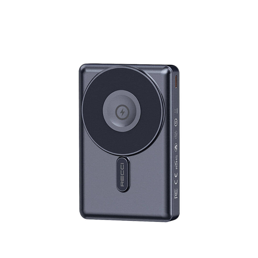 Recci RPB-W19 Standlı M-safe Şarj Özellikli Powerbank 10.000mAh