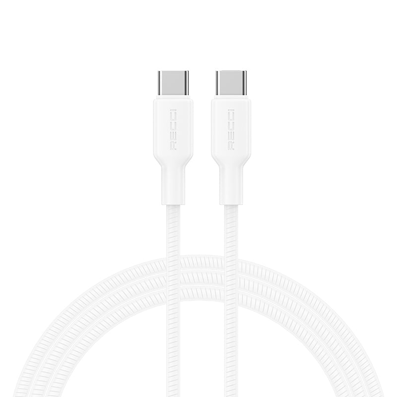 Recci RS56CC Type-C to Type-C PD Hızlı Şarj Özellikli Data ve Şarj Kablosu 100W 1.2M