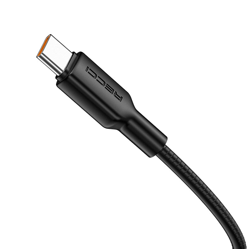 Recci RS56CC Type-C to Type-C PD Hızlı Şarj Özellikli Data ve Şarj Kablosu 100W 1.2M