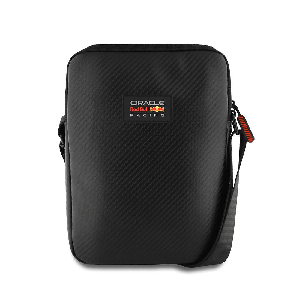 Redbull Orijinal Lisanslı PU Karbon Fiber Tasarımlı 10 inç Çapraz Vücut Çantası