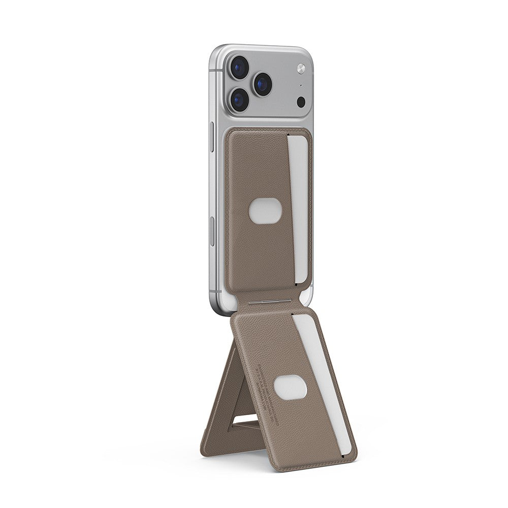 Skinarma Axis Serisi Foldable Stand Özellikli Deri Tasarımlı Kartlık