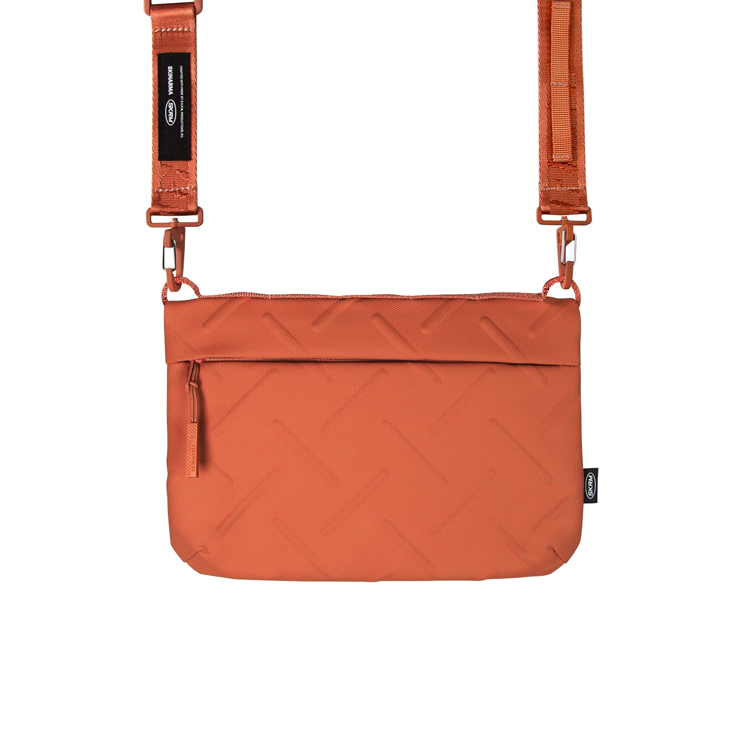 Skinarma Satchel Juno Desenli Naylon Scout Bilek Askı Kayışlı Aksesuar Çantası