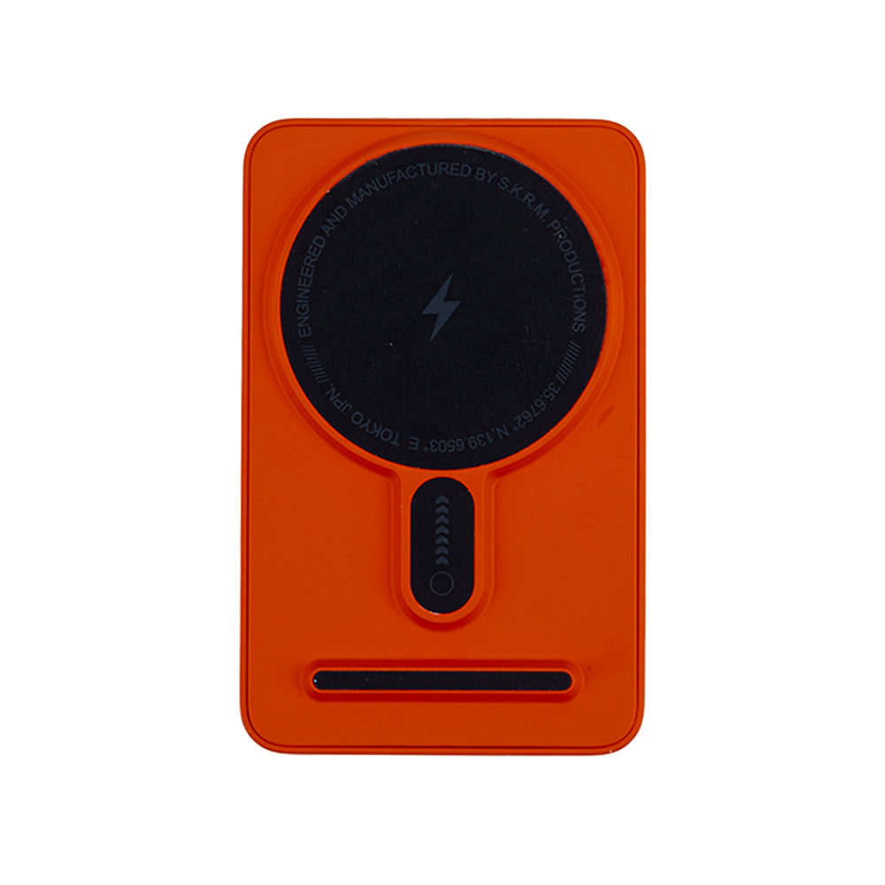 SkinArma Spunk Taşınabilir Wireless Şarj ve PD Hızlı Şarj Özellikli Powerbank 15W 5000mAh